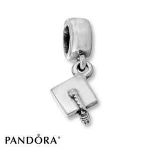 Pandora Bracelet Graduation Cap Charm.